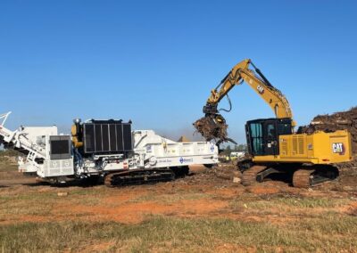 Magnolia Landfill Vegetation Grinding